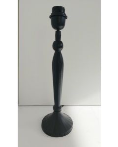 Tafellamp mat zwart (excl. lampenkap)